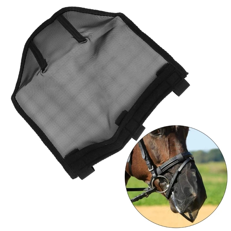 Meshs Horse Nose Cover Insectproof Horse Fly Mask Nose Cover Horse Care Product