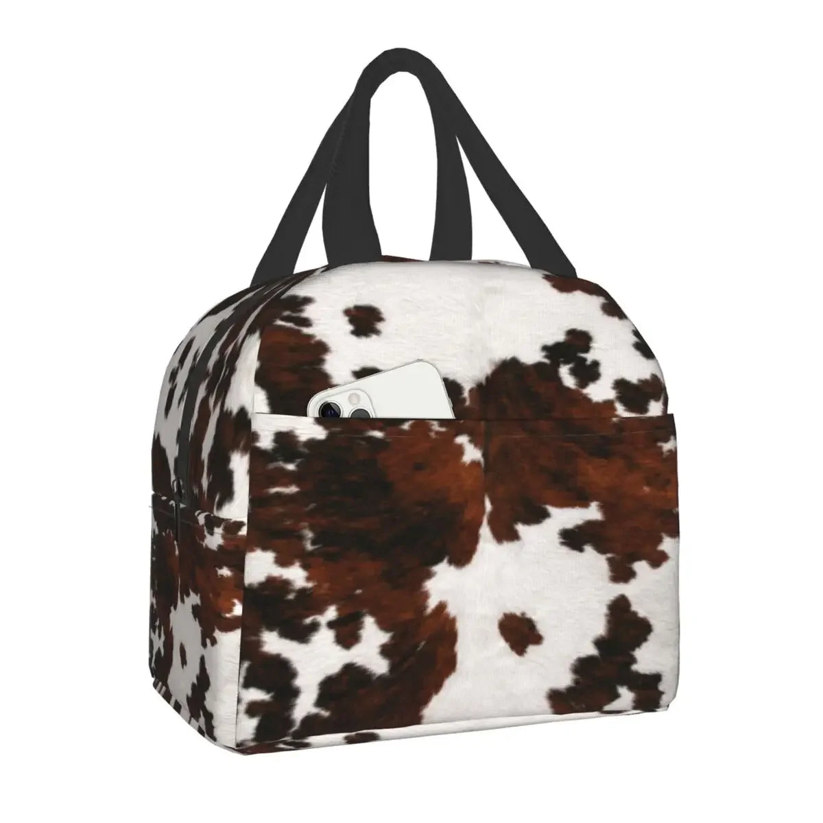 cow  Print Bag  Cooler Thermal Insulated