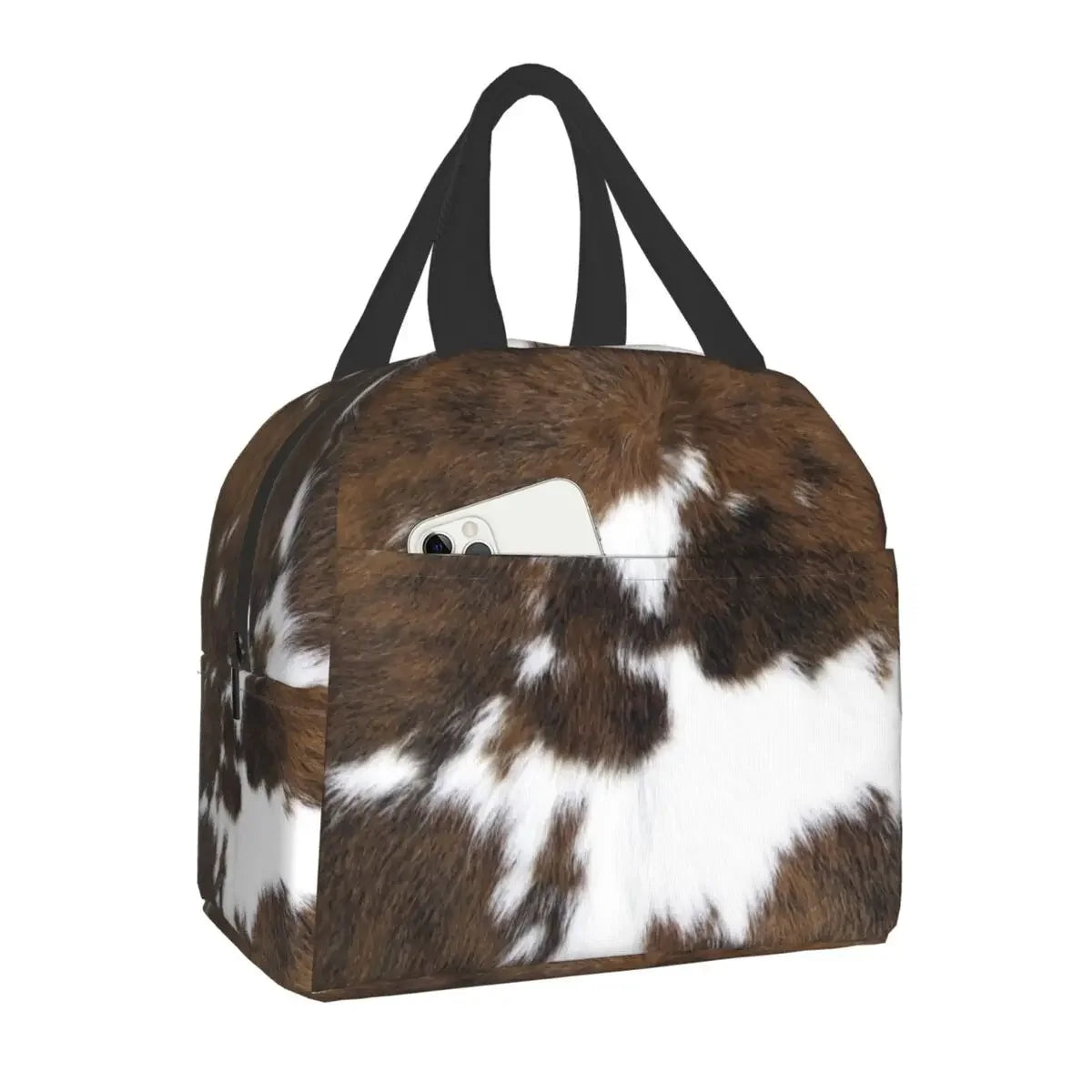 cow  Print Bag  Cooler Thermal Insulated