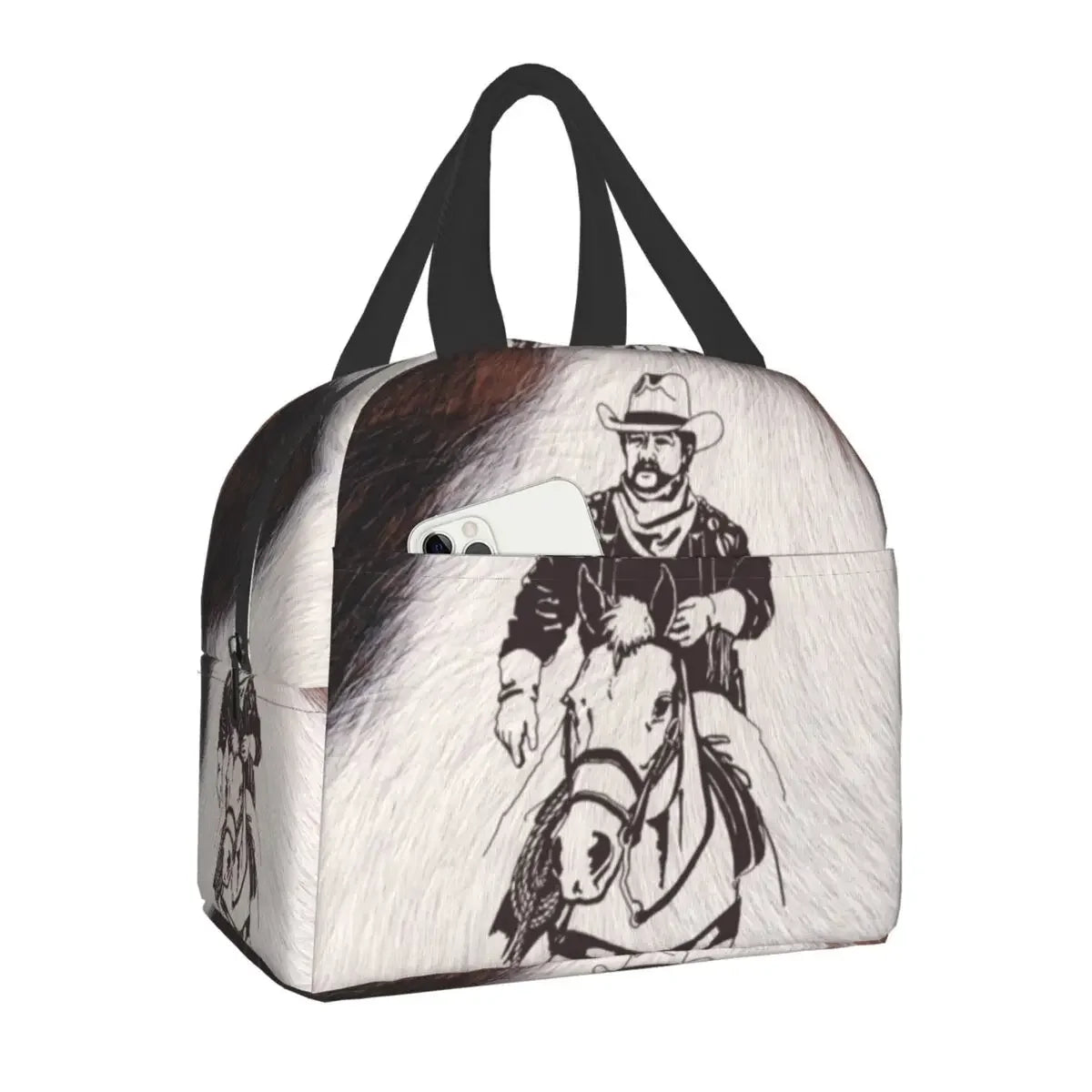 cow  Print Bag  Cooler Thermal Insulated