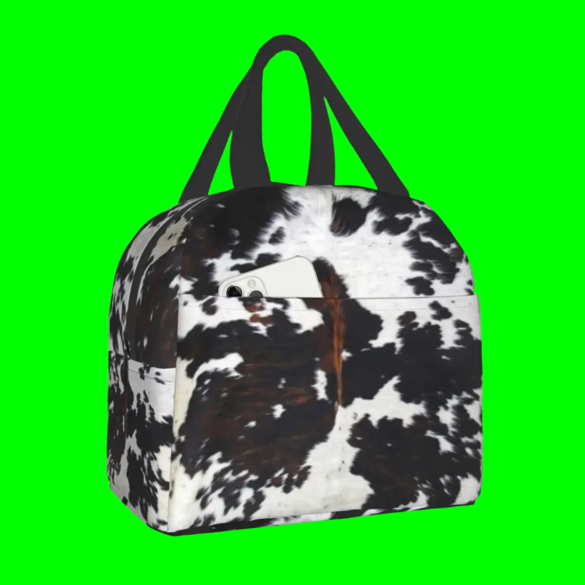 cow  Print Bag  Cooler Thermal Insulated