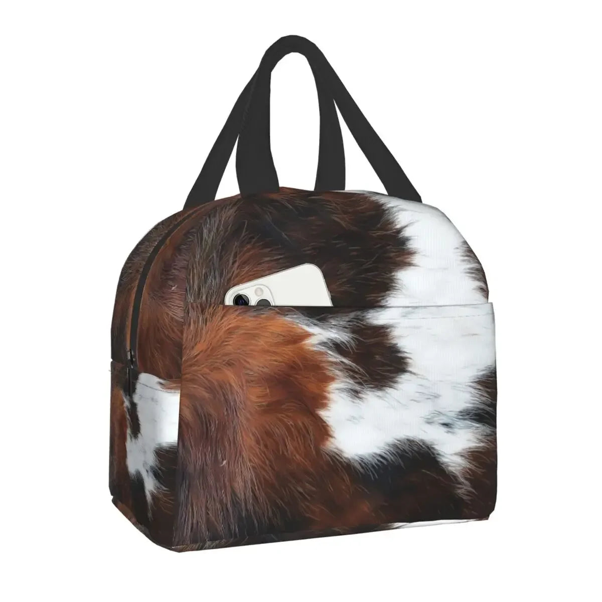 cow  Print Bag  Cooler Thermal Insulated