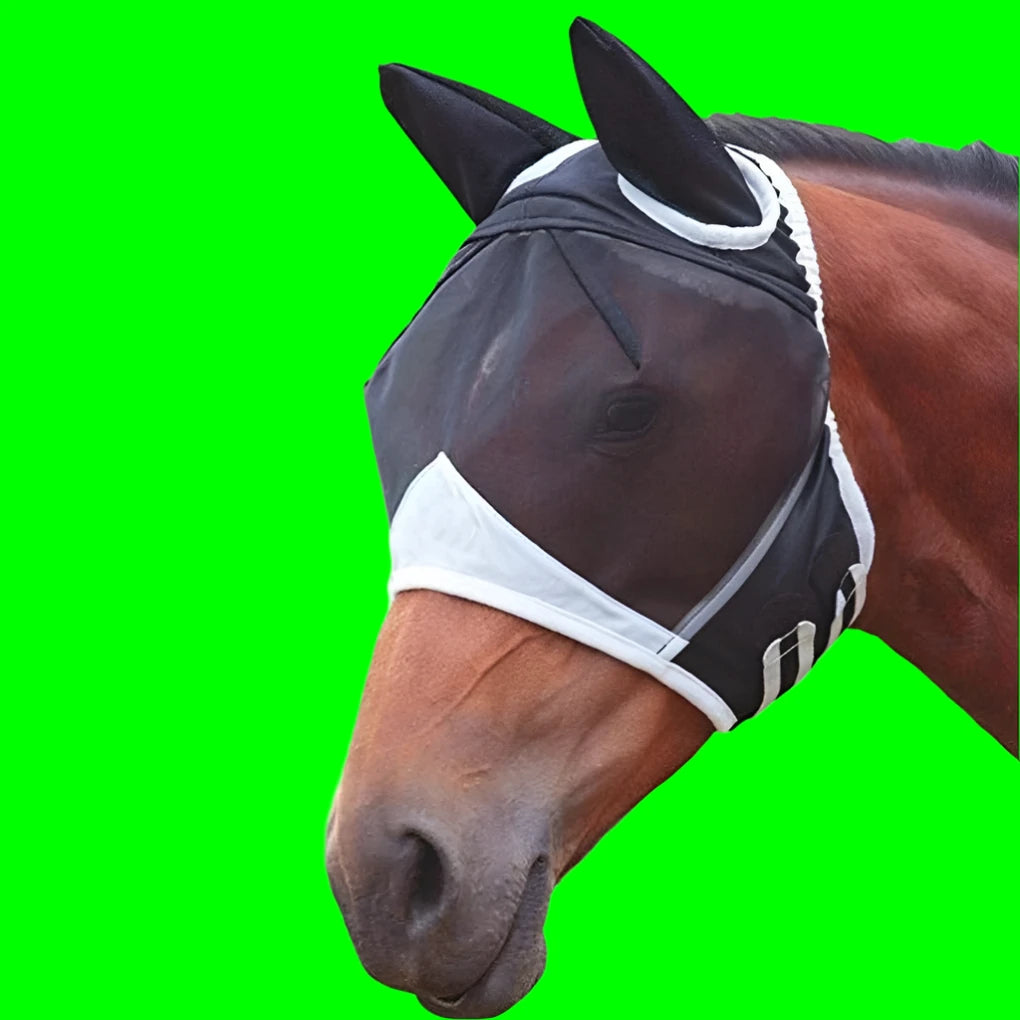 Horse Fly Mask - Comfortable And Adjustable