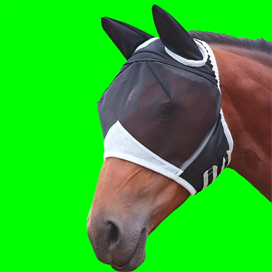 Horse Fly Mask - Comfortable And Adjustable