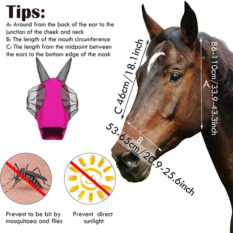 Horse Fly Mask