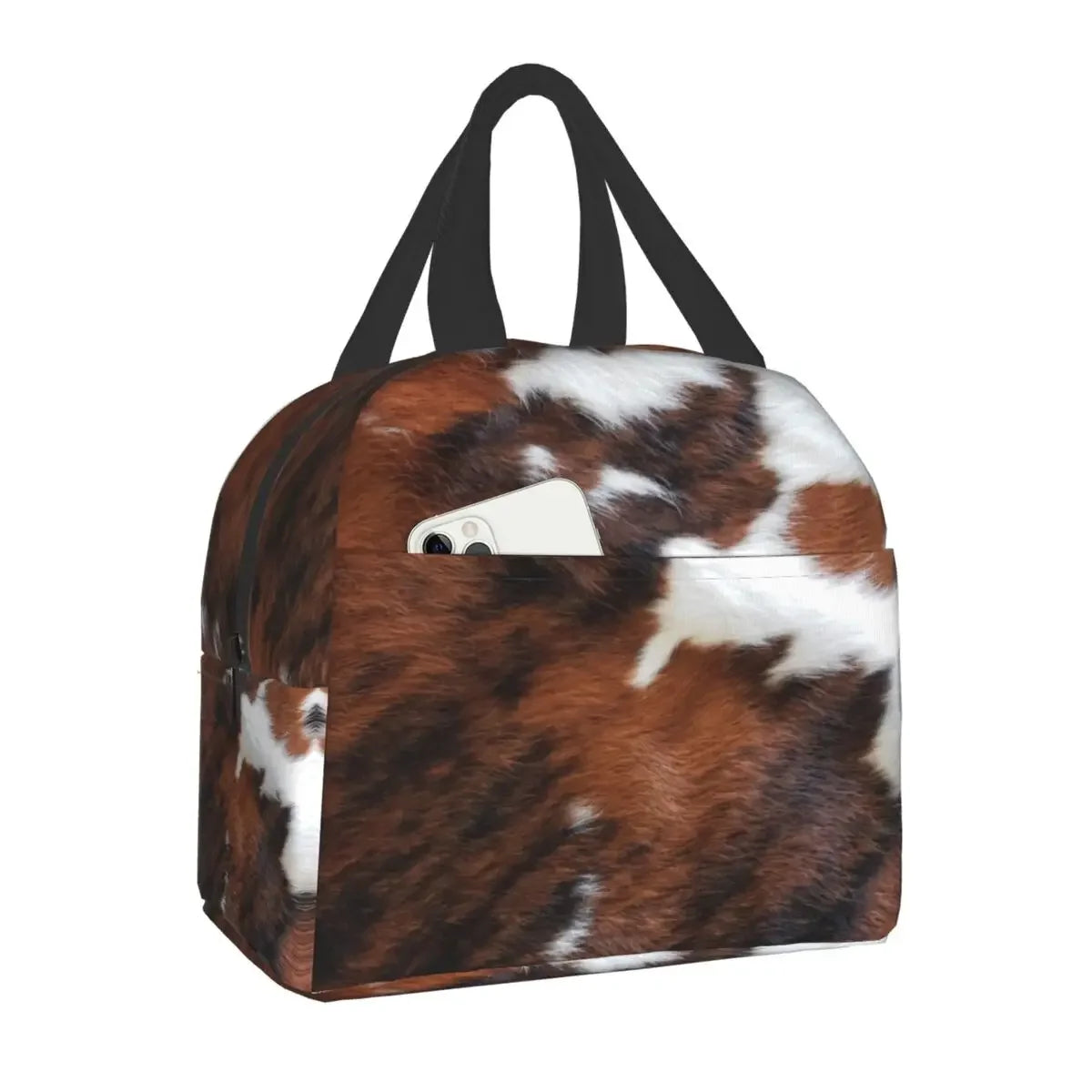 cow  Print Bag  Cooler Thermal Insulated