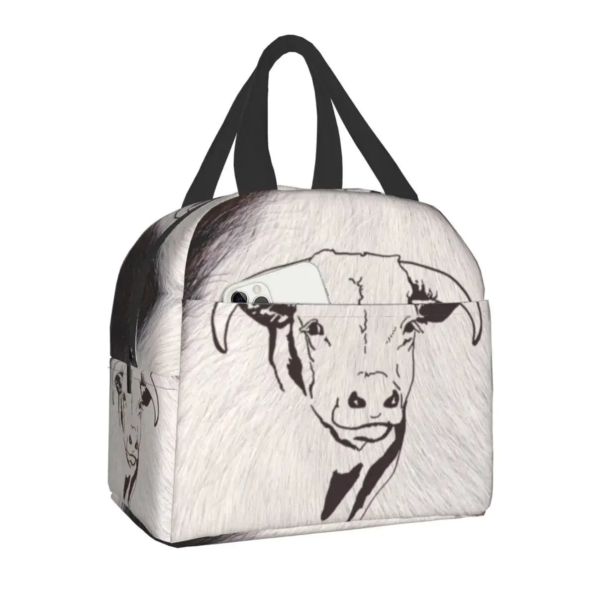 cow  Print Bag  Cooler Thermal Insulated