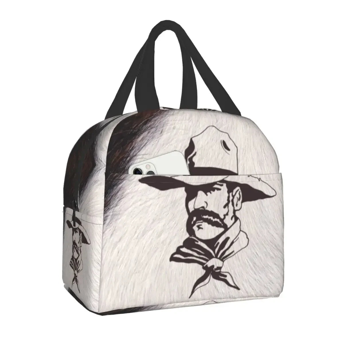 cow  Print Bag  Cooler Thermal Insulated