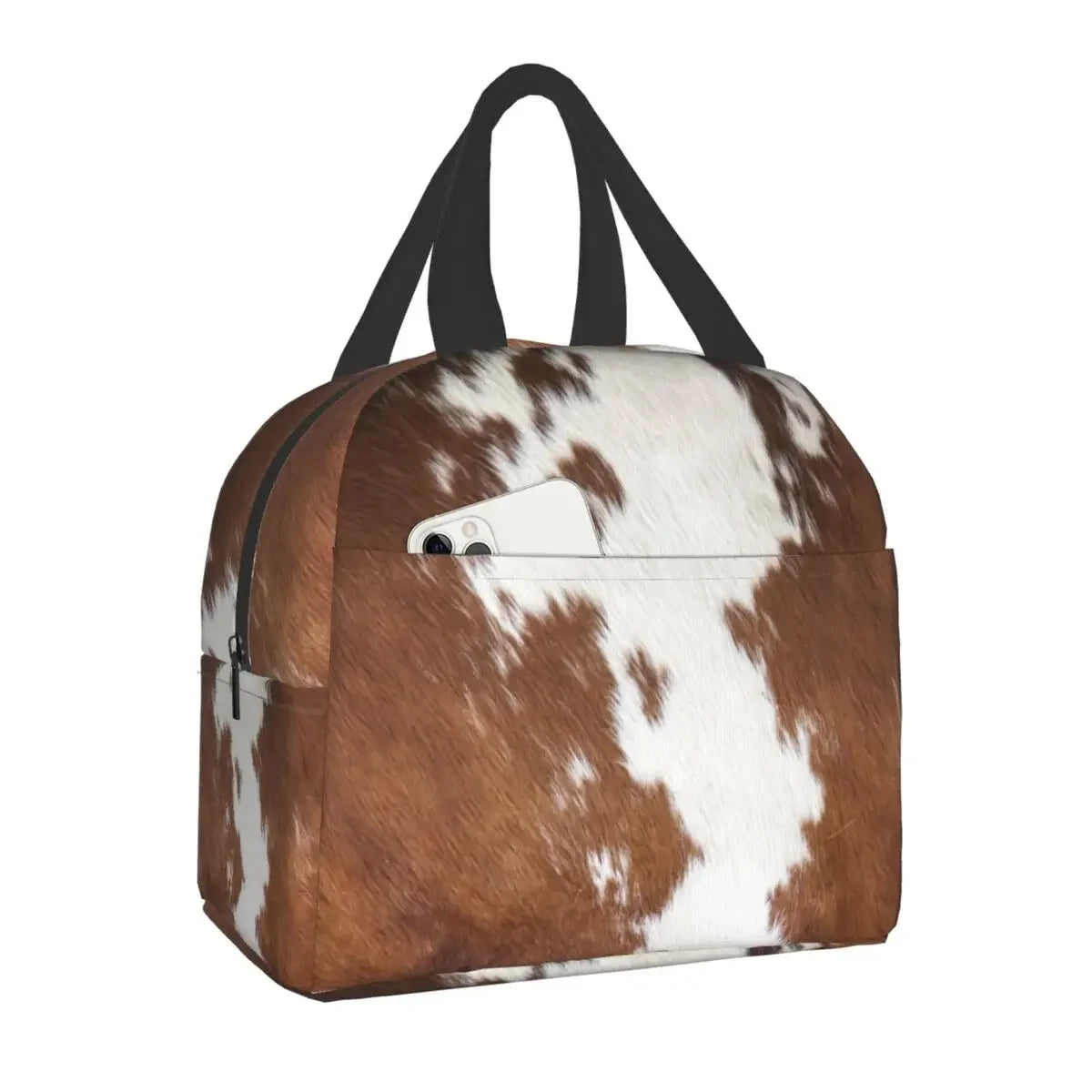 cow  Print Bag  Cooler Thermal Insulated